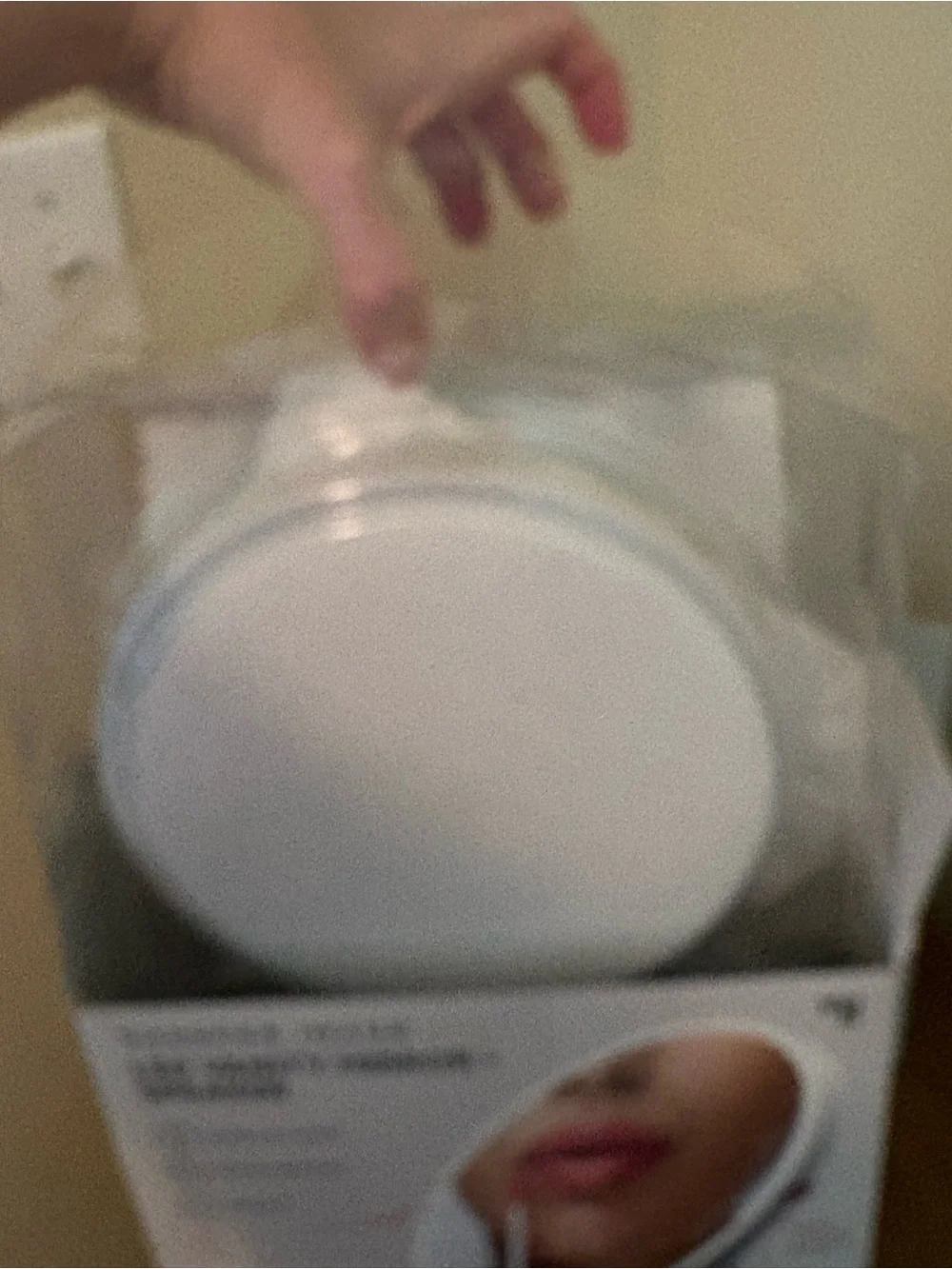 NIB Sharper Image LED Vanity Mirror & Speaker